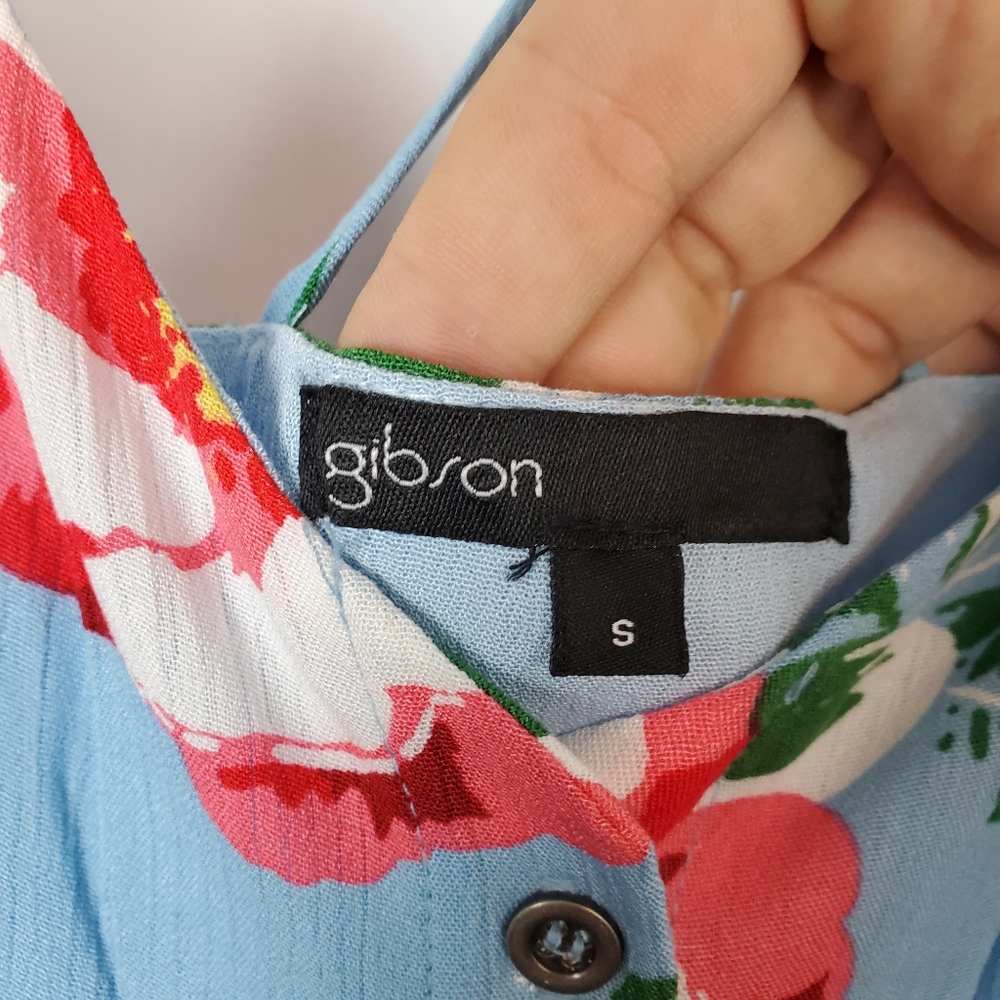 Gibson X Motherchic strappy midi sundress NWT - Picture 6 of 8